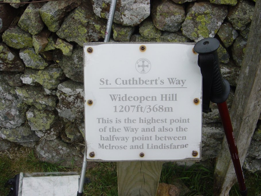 Wideopen hill plaque
